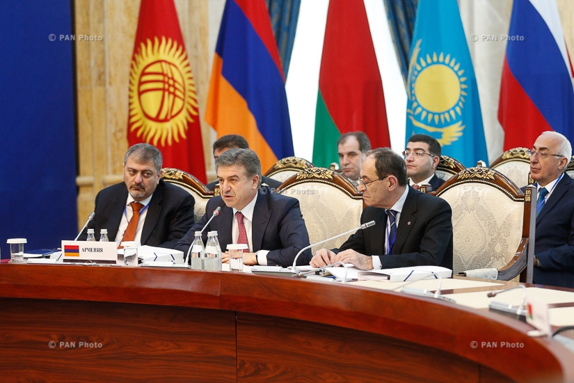 Заседание Евразийского межправительственного совета в столице Кыргызской Республики Бишкеке