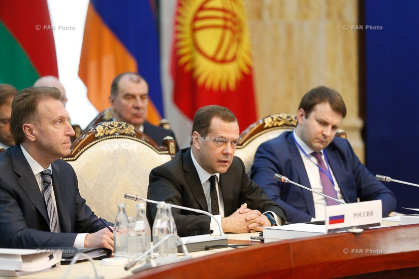  Եվրասիական միջկառավարական խորհրդի նիստը Ղրղզստանի մայրաքաղաք Բիշքեկում