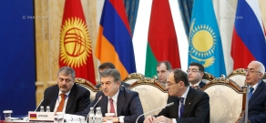 Meeting of the Eurasian Intergovernmental Council in Kyrgyz capital Bishkek