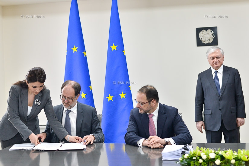  Армения и ЕС парафировали соглашение о всеобъемлющем и расширенном партнерстве