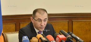 Пресс-конференция министра финансов РА Вардана Арамяна