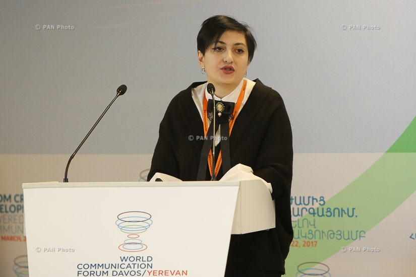 Форум WCFDavos/Yerevan по теме From Crisis to Development - Powered by Communication («От кризиса к развитию–силой коммуникации»). День 2