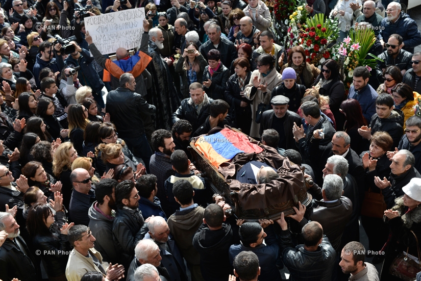 Armenia bids last farewell to “bringer of bread” Artur Sargsyan