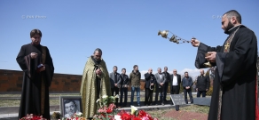 Церемония поминовения, посвященная памяти армянского тенора Гегама Григоряна