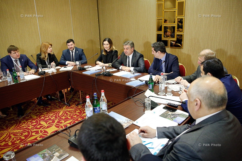 Премьер-министр Армении Карен Карапетян принял участие в открытии Стратегического форума