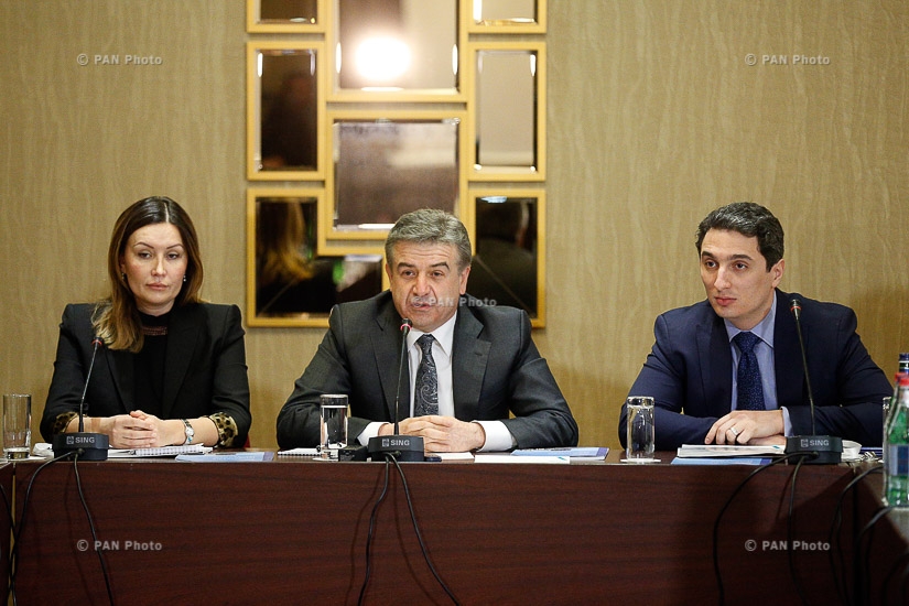 Armenian PM Karen Karapetyan attends opening of Strategic Forum