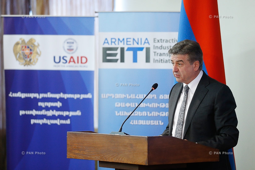 Event devoted to Armenia’s becoming an EITI candidate member country 