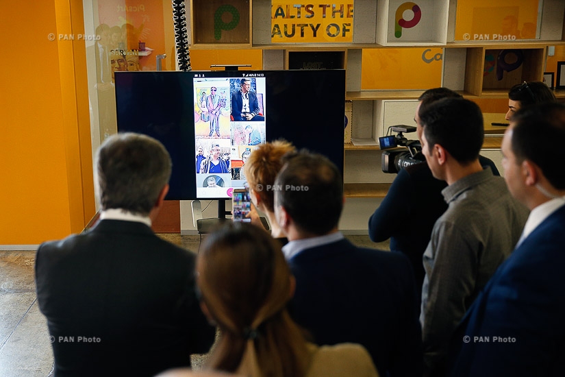 Премьер-министр Армении Карен Карапетян посетил армянскую компанию PicsArt