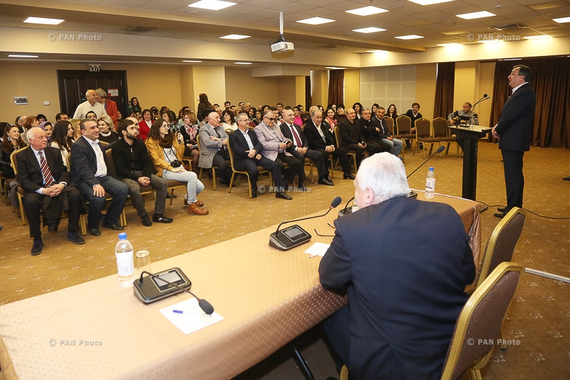 Meeting of Armenian Minister of Culture Armen Amiryan with representatives of cultural NGOs