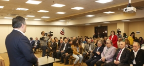 Встреча министра культуры Армении Армена Амиряна с представителями культурных ОО