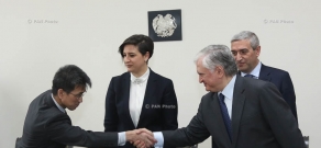 Подписание грантового соглашения между правительствами Армении и Японии 