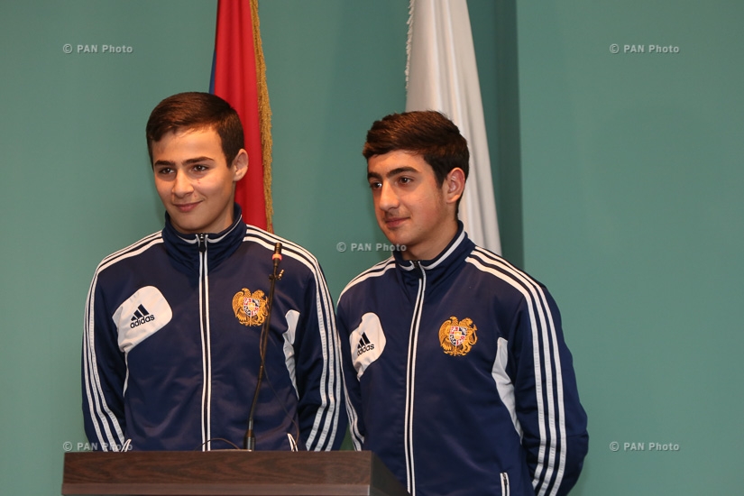 Press conference on Armenia's participation in Football for Friendship project