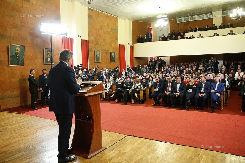 RPA campaign meeting in Shengavit Administrative district of Yerevan