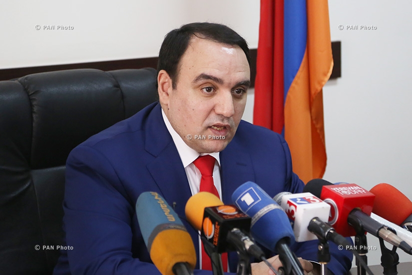 Пресс-конференция председателя партии «Армянское возрождение» Артура Багдасаряна