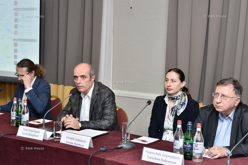 Joint press conference of Civil Initiatives monitoring Parliamentary Elections in Armenia