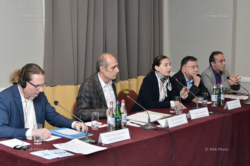 Joint press conference of Civil Initiatives monitoring Parliamentary Elections in Armenia