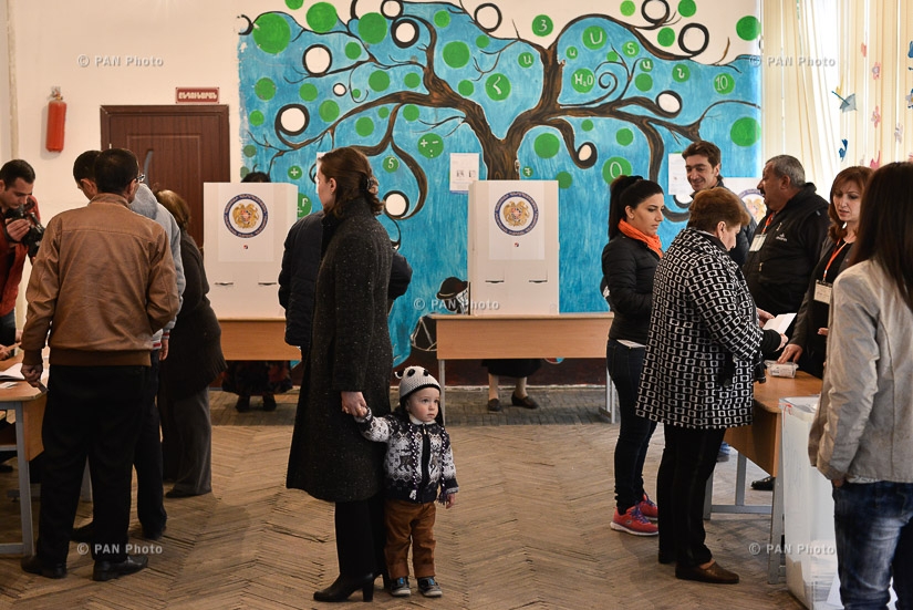 Парламентские выборы в Армении: Избирательные участки
