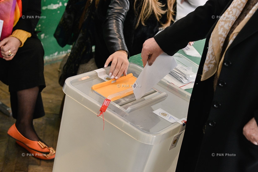 ԱԺ ընտրություններ 2017. Քվեարկությունը ընտրատեղամասերում