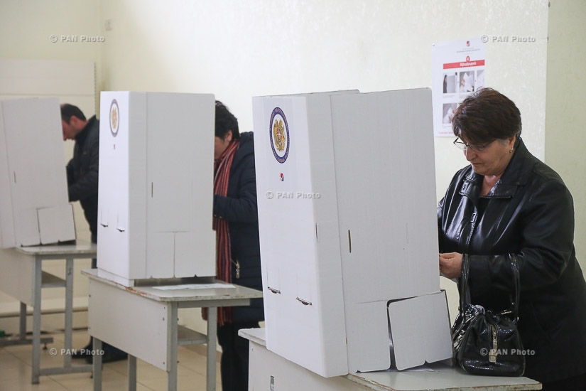 ԱԺ ընտրություններ 2017. Քվեարկությունը ընտրատեղամասերում