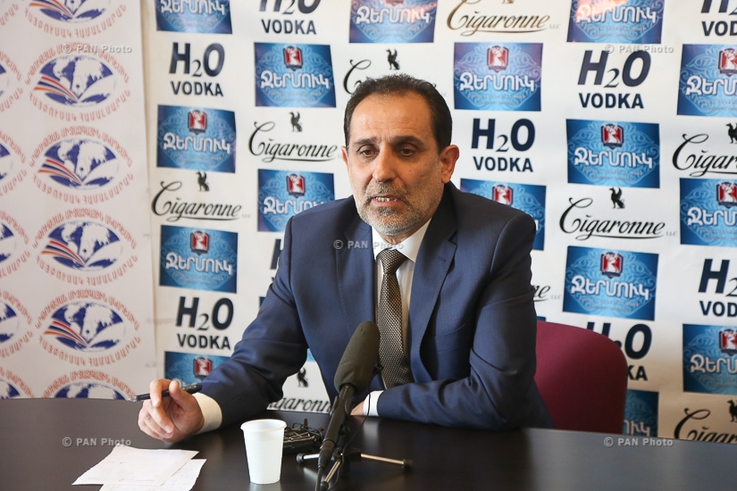 Press conference by National Consent party Leader Aram Harutyunyan