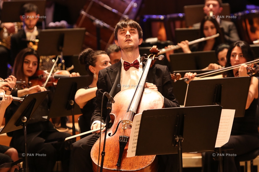 Концерт Молодежного оркестра Армении в Ереване в преддверии гастролей в рамках Пасхального фестиваля в Польше
