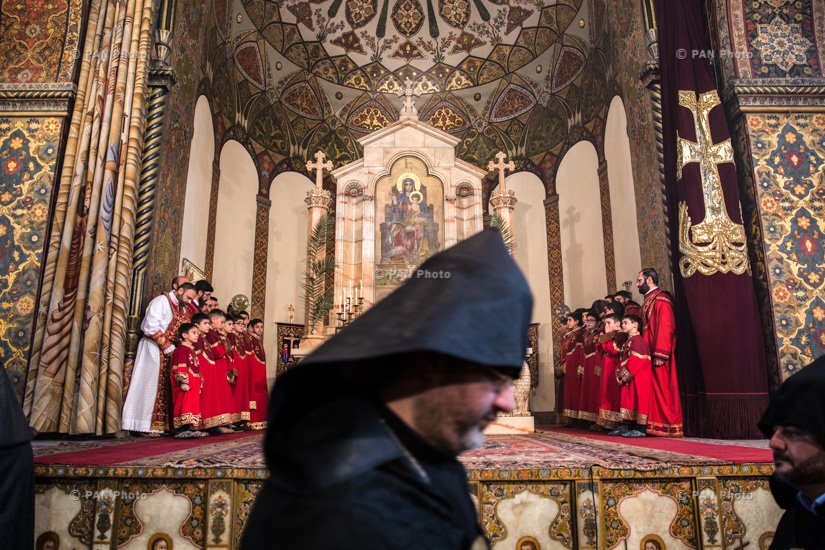 Армянская Апостольская церковь отметила Вербное воскресенье