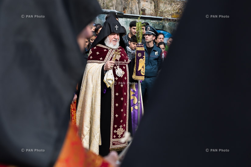 Армянская Апостольская церковь отметила Вербное воскресенье