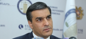 Пресс-конференция защитника прав человека Армении Армана Татояна
