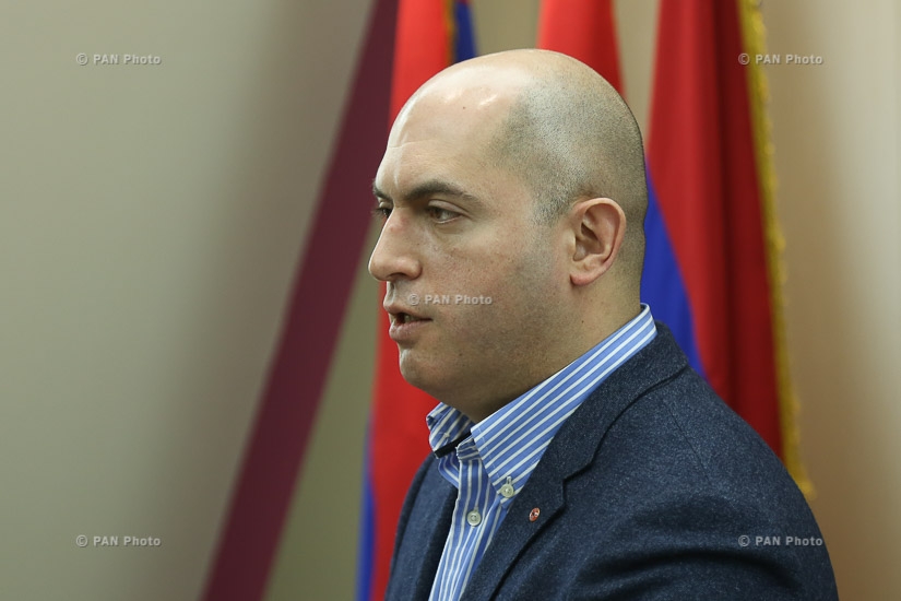 Press conference of RPA Vice President Armen Ashotyan