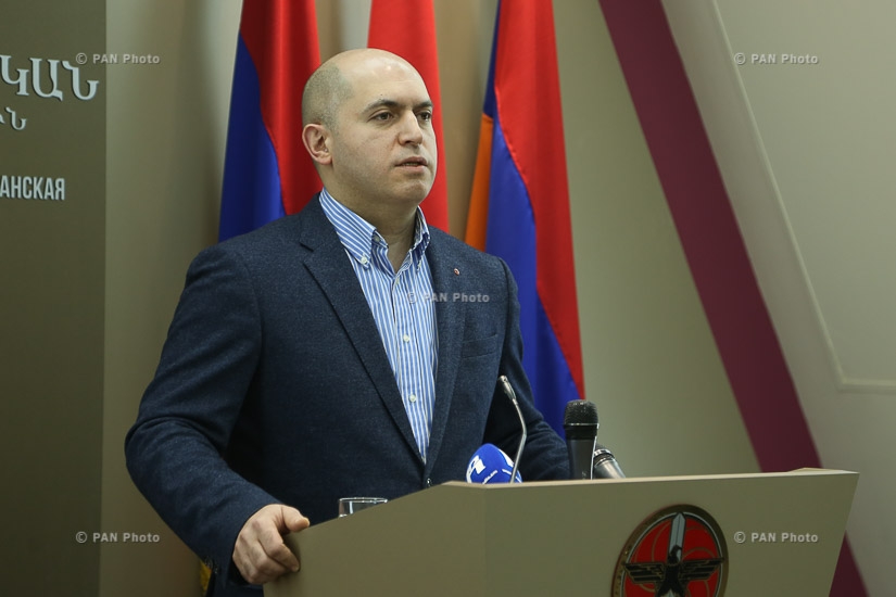 Press conference of RPA Vice President Armen Ashotyan