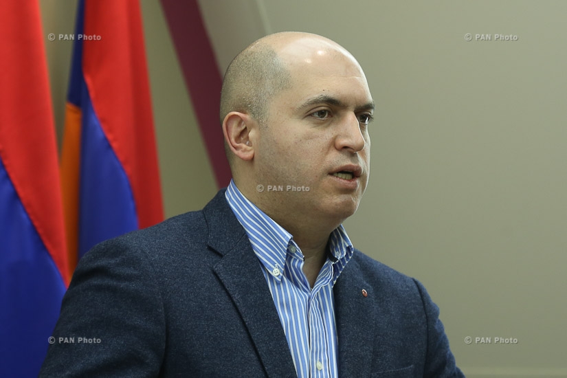 Press conference of RPA Vice President Armen Ashotyan