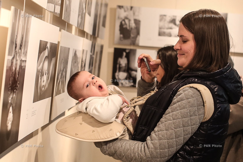 Opening of photographer Yuri Mechitov's exhibition entitled 'Georgia-Double Pages' 