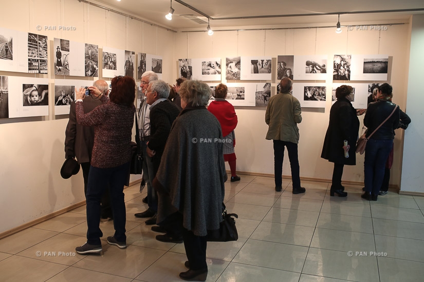 Opening of photographer Yuri Mechitov's exhibition entitled 'Georgia-Double Pages' 