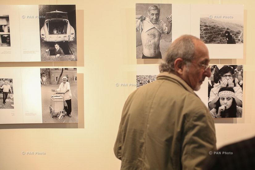 Opening of photographer Yuri Mechitov's exhibition entitled 'Georgia-Double Pages' 
