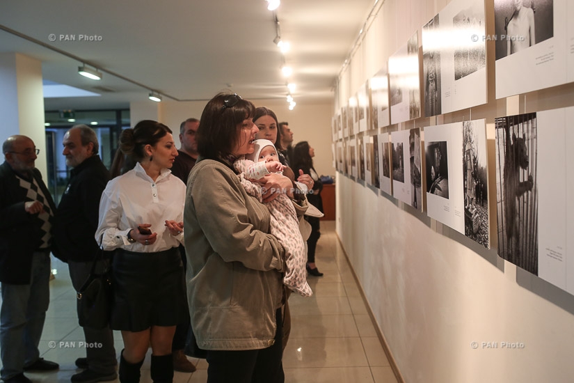 Opening of photographer Yuri Mechitov's exhibition entitled 'Georgia-Double Pages' 