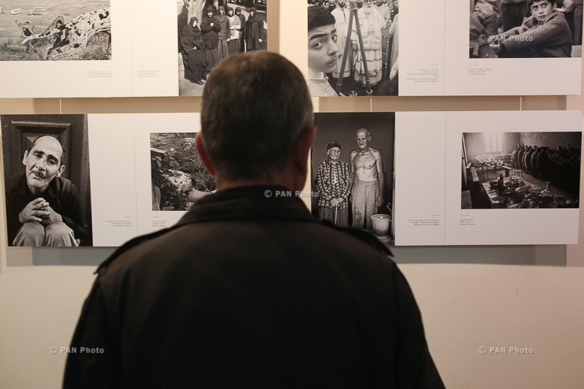 Opening of photographer Yuri Mechitov's exhibition entitled 'Georgia-Double Pages' 