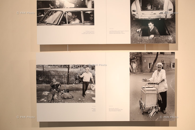Opening of photographer Yuri Mechitov's exhibition entitled 'Georgia-Double Pages' 