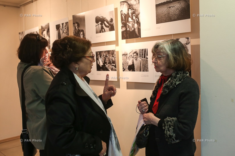 Opening of photographer Yuri Mechitov's exhibition entitled 'Georgia-Double Pages' 