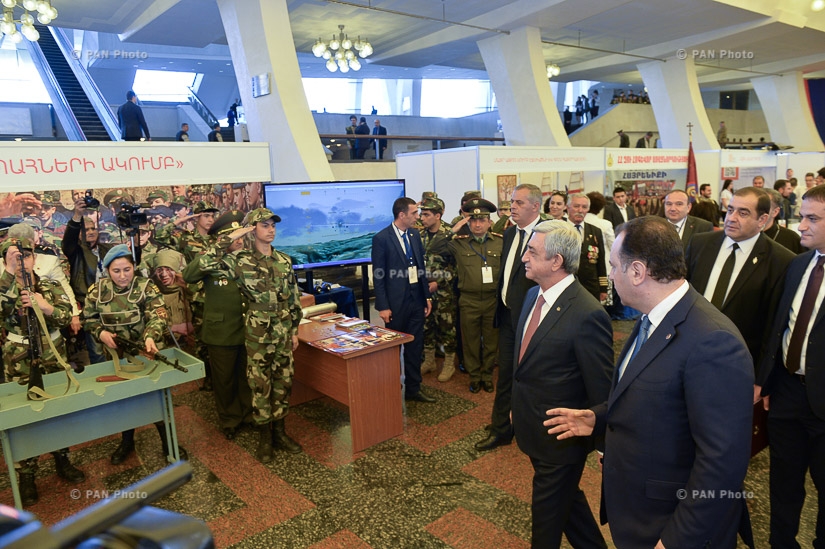 Military exhibition within the frames of Nation-Army 2017 conference