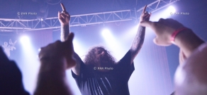Концерт британской дэт-метал-группы Napalm Death в Ереване