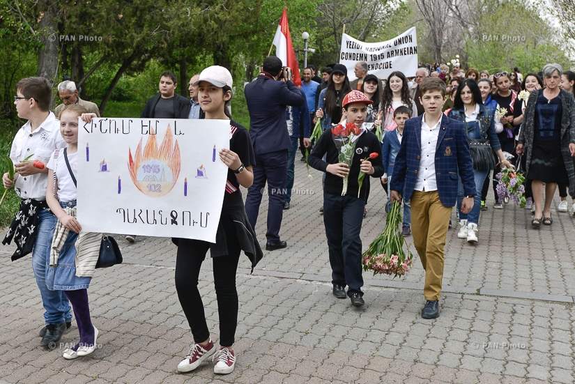 102nd anniversary of Armenian Genocide