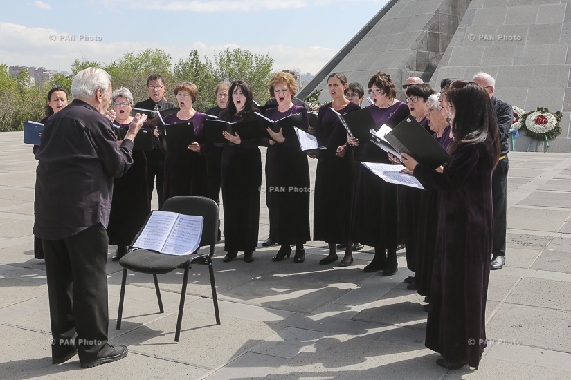 «Շարլոտտա» (Իսրայել) երգչախմբի ելույթը Ծիծեռնակաբերդում՝ ի հիշատակ Հայոց ցեղասպանության զոհերի