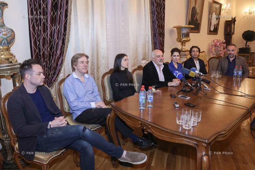 Пресс-конференция, посвященная первому международному ереванскому оперному фестивалю