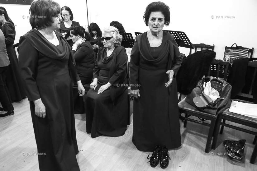 Musical bands of Armenian Association of the Blind: Backstage and concert 