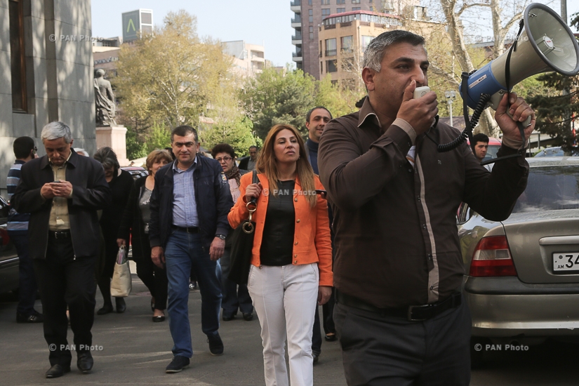 Pre-election campaign of 'Yerkir Tsirani' party in the frames of Yerevan City Council 