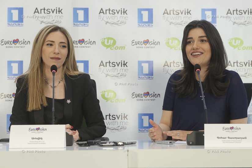 Press conference dedicated to Armenia's participation in Junior Eurovision Song Contest 2017