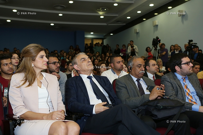 Director general of King Hussein Cancer Foundation, HRH Princess Dina Mired participated in 'Cancer Survivor Congress' in Yerevan