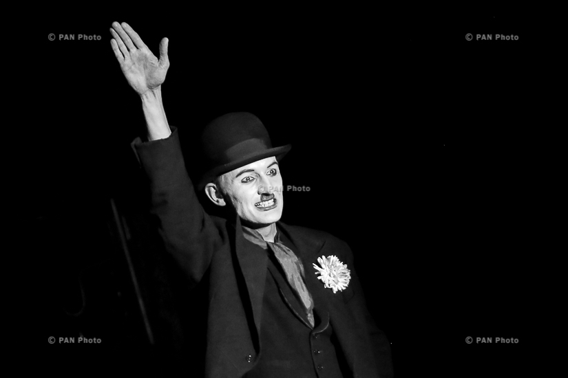 Performance 'Being Charlie Chaplin' by Mateusz Deskiewicz (Poland)