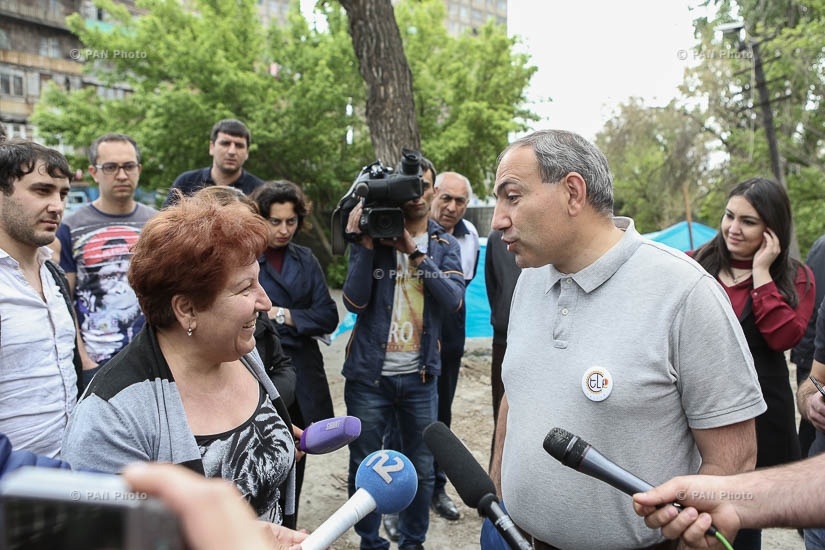 Участвующий в предстоящих выборах Совета старейшин Еревана блок «ЕЛК» (Выход) провел свою избирательную кампанию