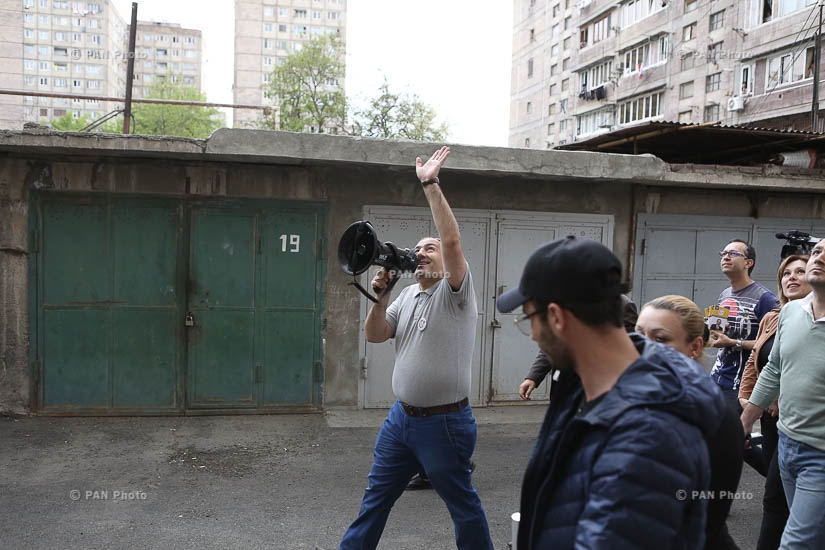 Участвующий в предстоящих выборах Совета старейшин Еревана блок «ЕЛК» (Выход) провел свою избирательную кампанию